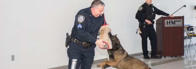 K-9 officers visit Criminal Justice and Veterinary Science students K-9 officers visit Criminal Justice and Veterinary Science students