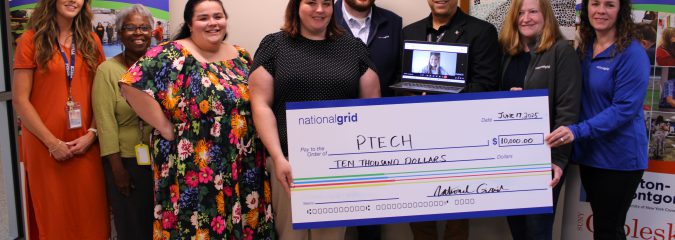 National Grid Awards $10,000 Grant to HFM PTECH to Support Career Readiness and STEM Education National Grid Awards $10,000 Grant to HFM PTECH to Support Career Readiness and STEM Education