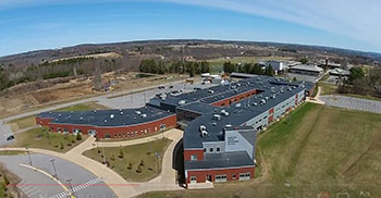 Aerial view of HFM BOCES
