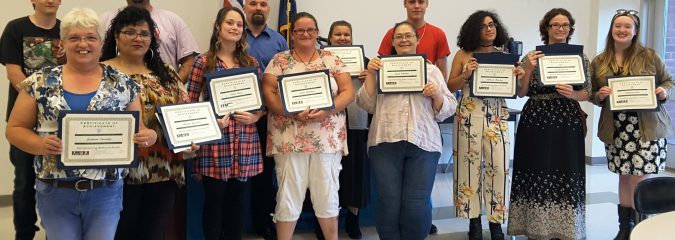 Adult learners honored at High School Equivalency Program graduation