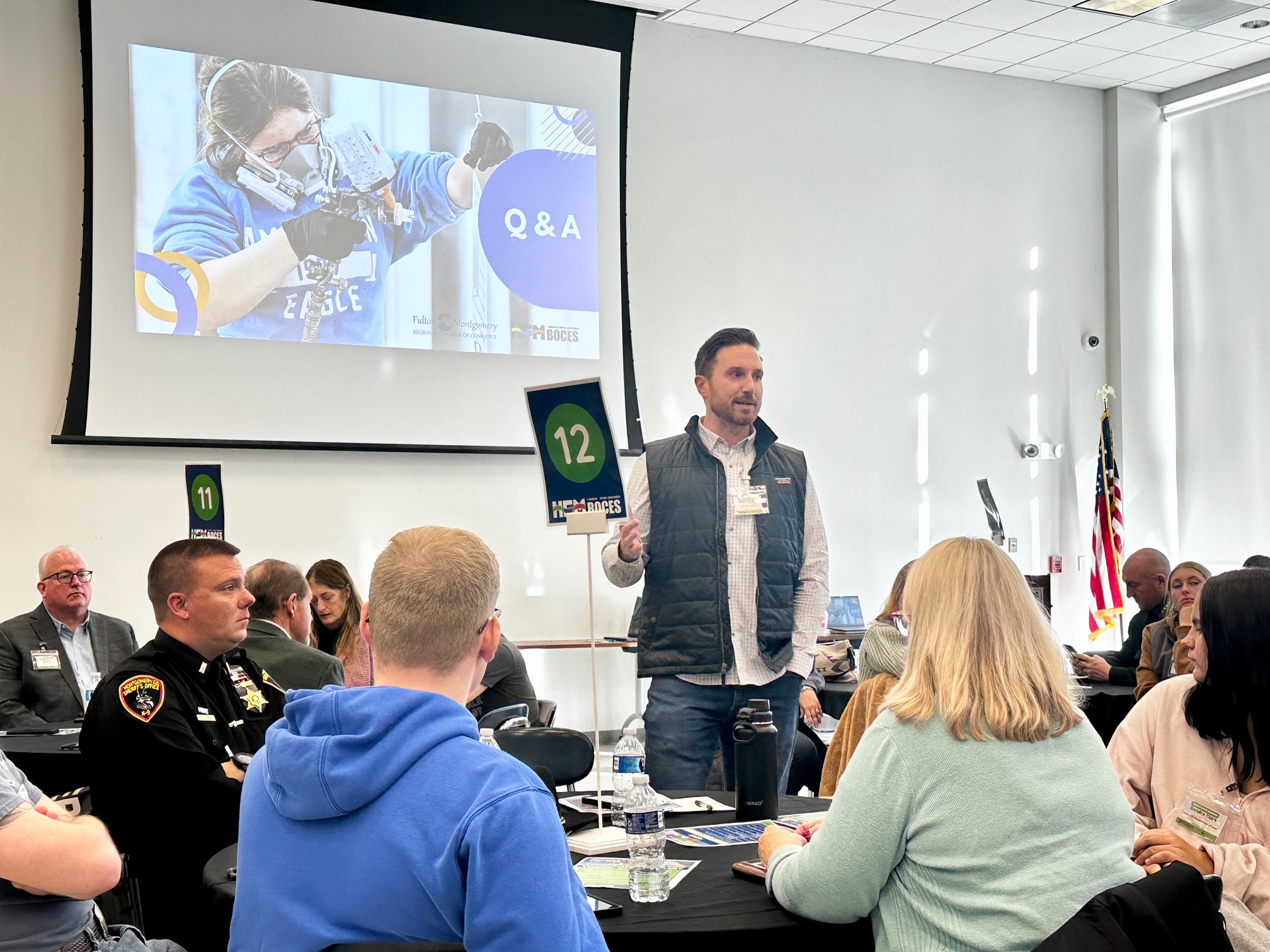 Nick Capece, Supply Chain General Manager at Walmart’s Johnstown Distribution Center, was among the industry leaders who participated in the Workforce Summit.